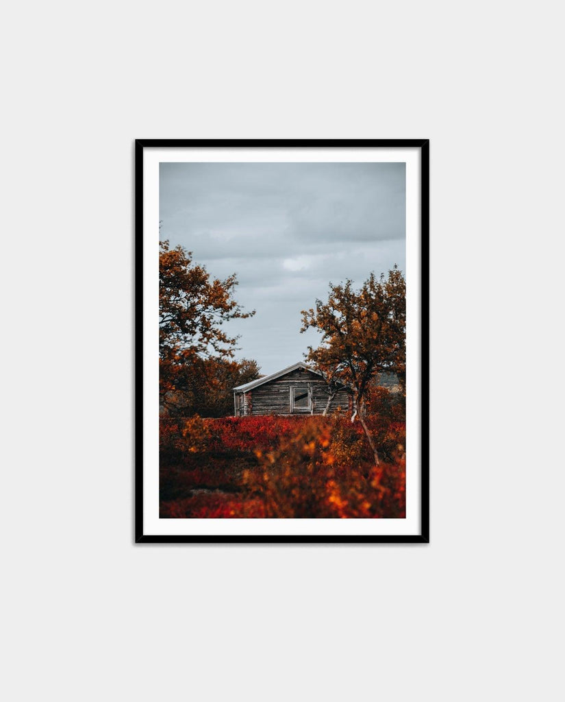 Det lilla huset och hösten - Fjelltopp