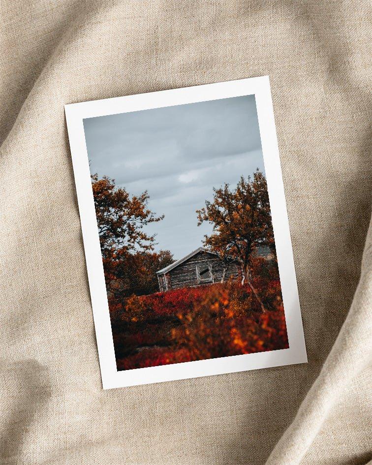 Det lilla huset och hösten - Fjelltopp